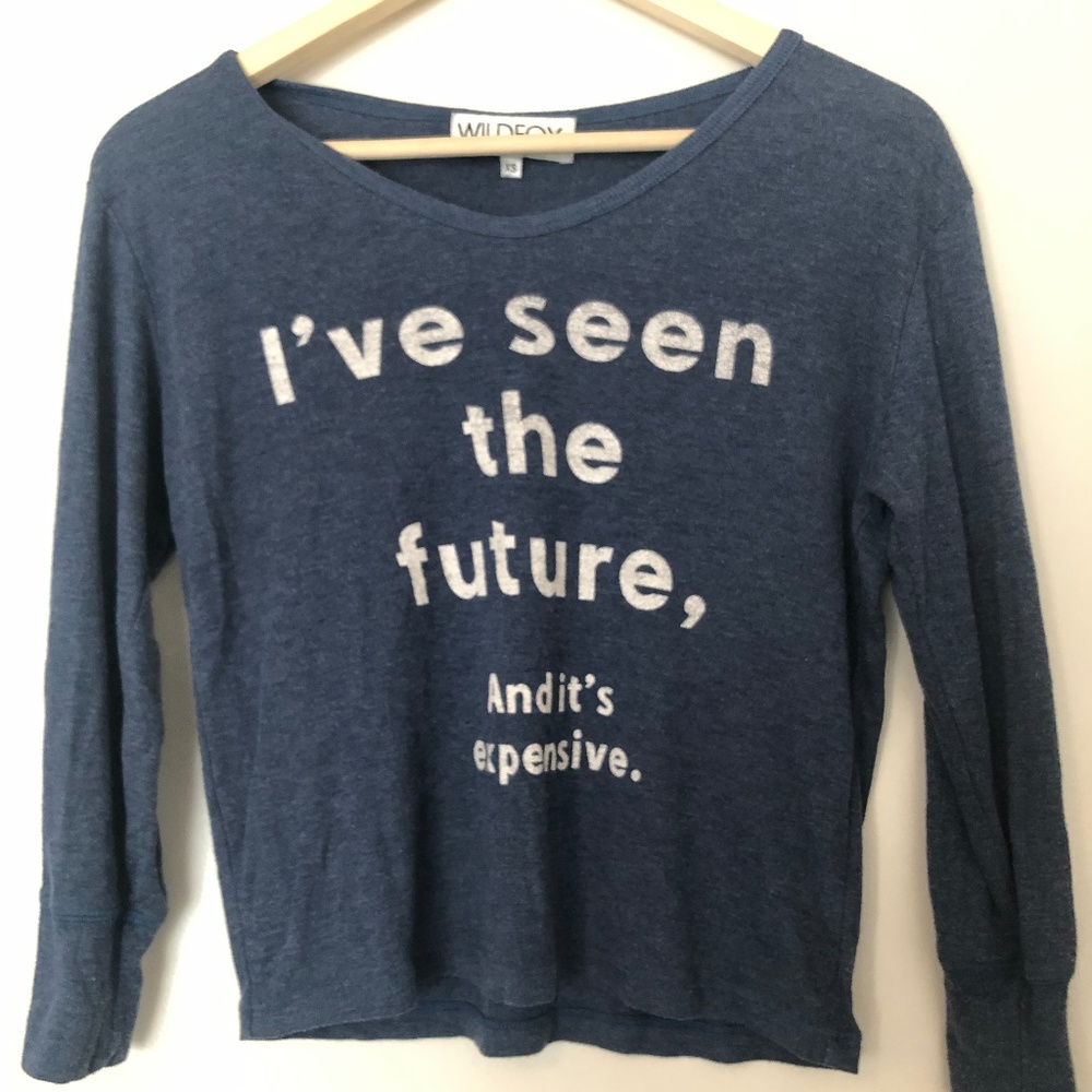 Wildfox I've Seen the Future Tee